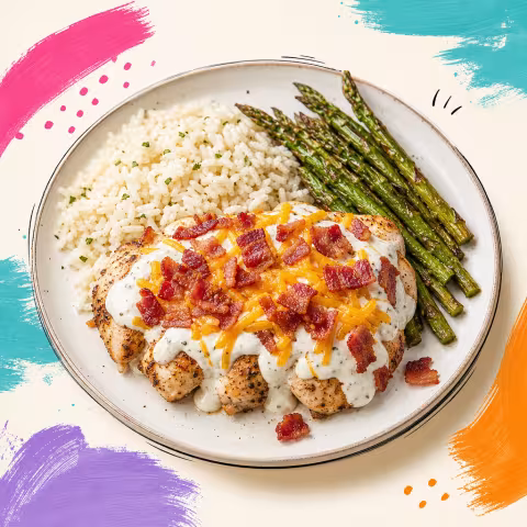 CHICKEN BACON RANCH prepared meal